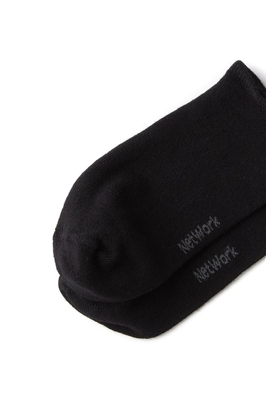  Network Erkek Siyah Antrasit 2li Bambu Çorap Seti