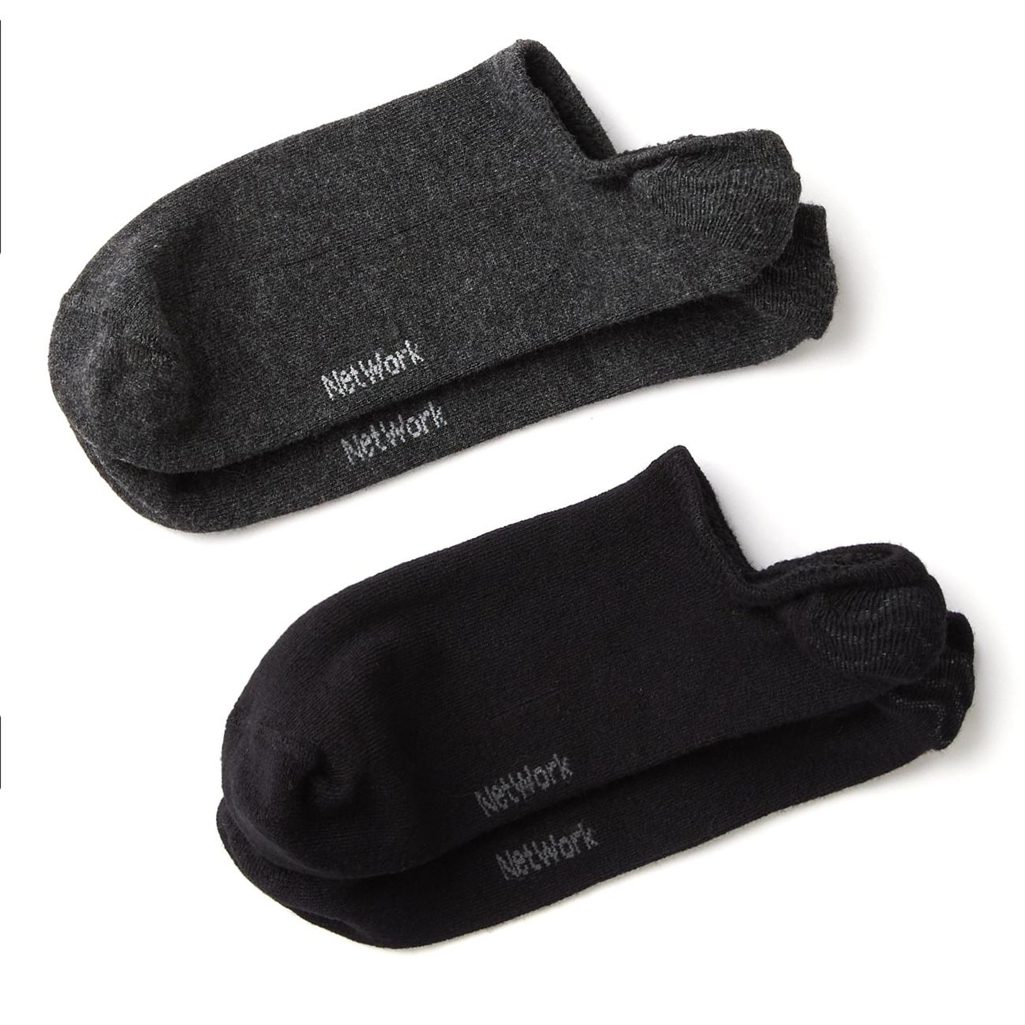 Network Erkek Siyah Antrasit 2li Bambu Çorap Seti