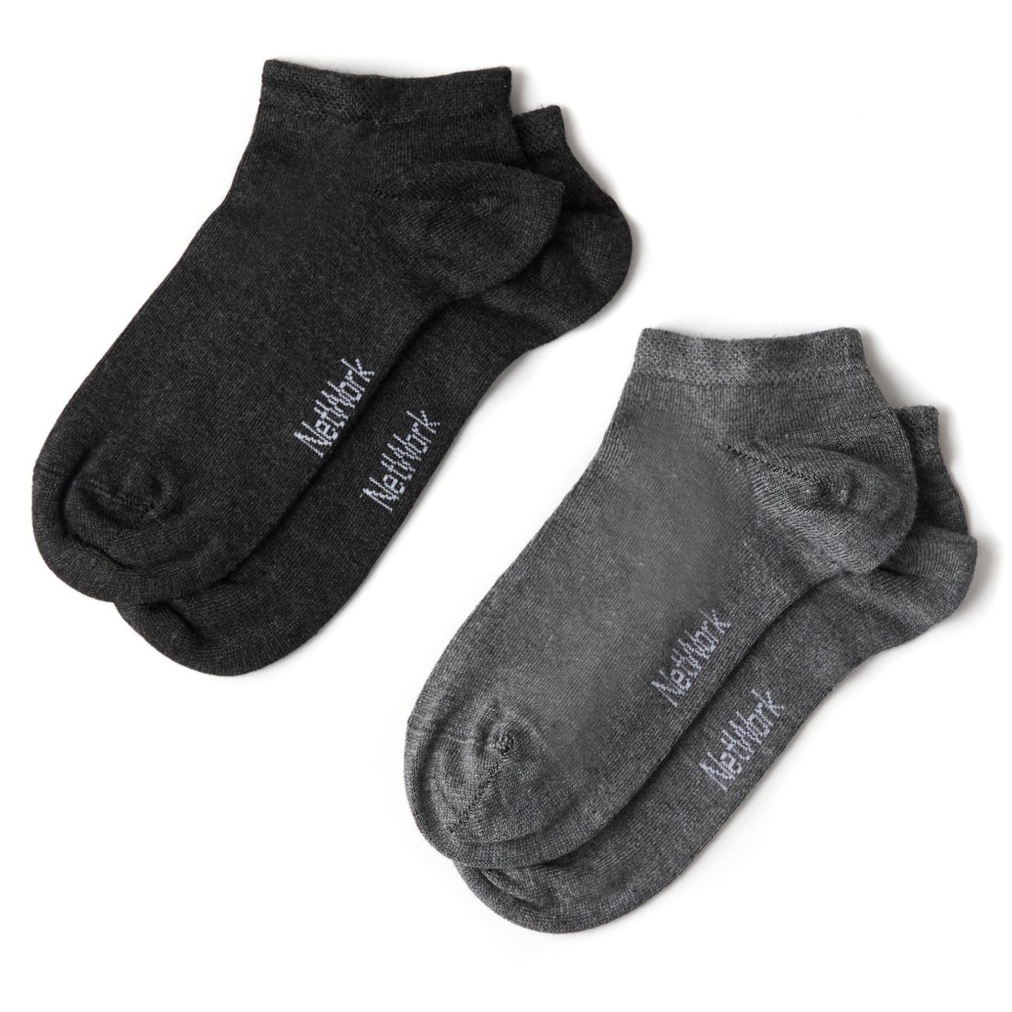 Network Erkek Gri Antrasit 2li Bambu Çorap Seti