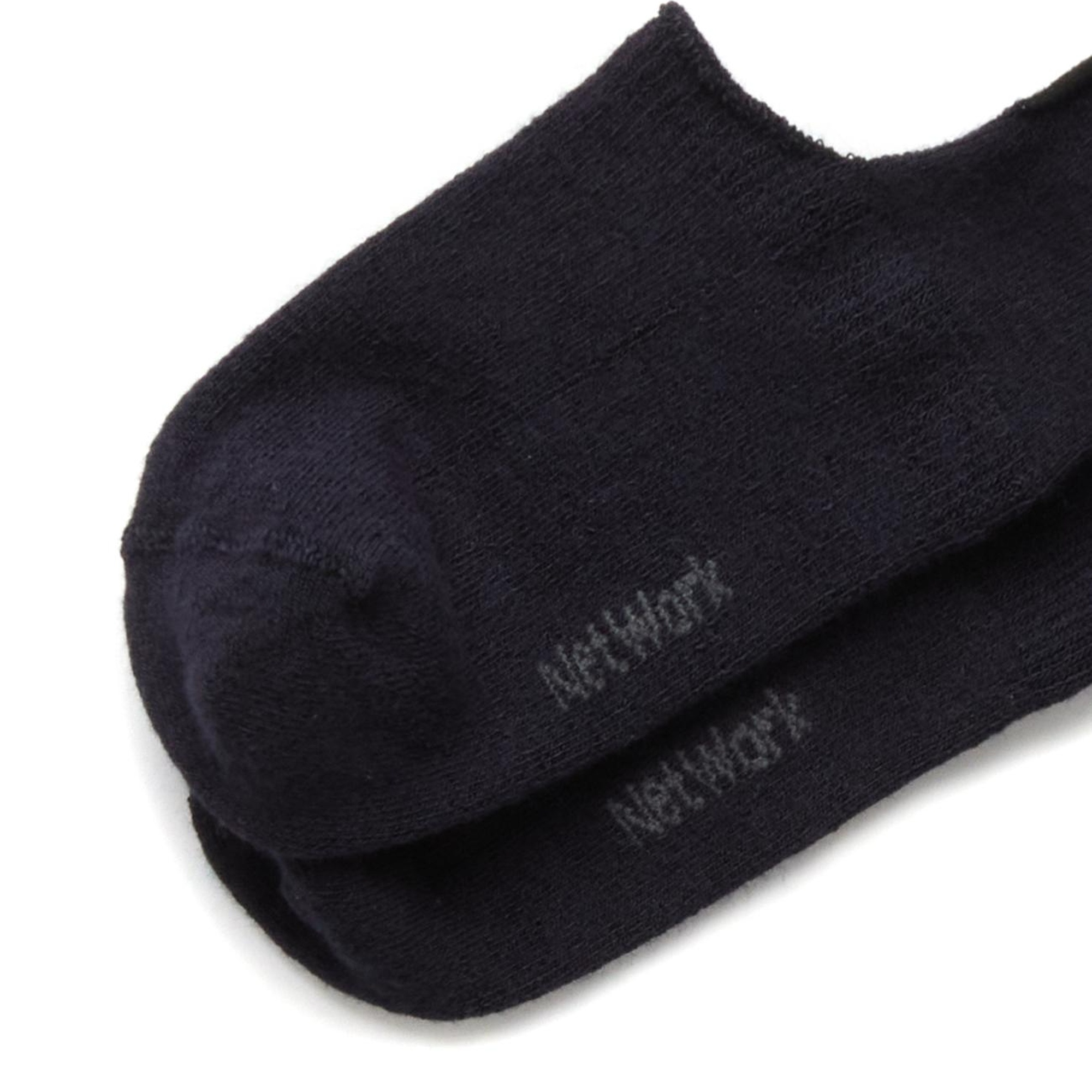 Network Erkek Beyaz Lacivert 2li Bambu Çorap Seti