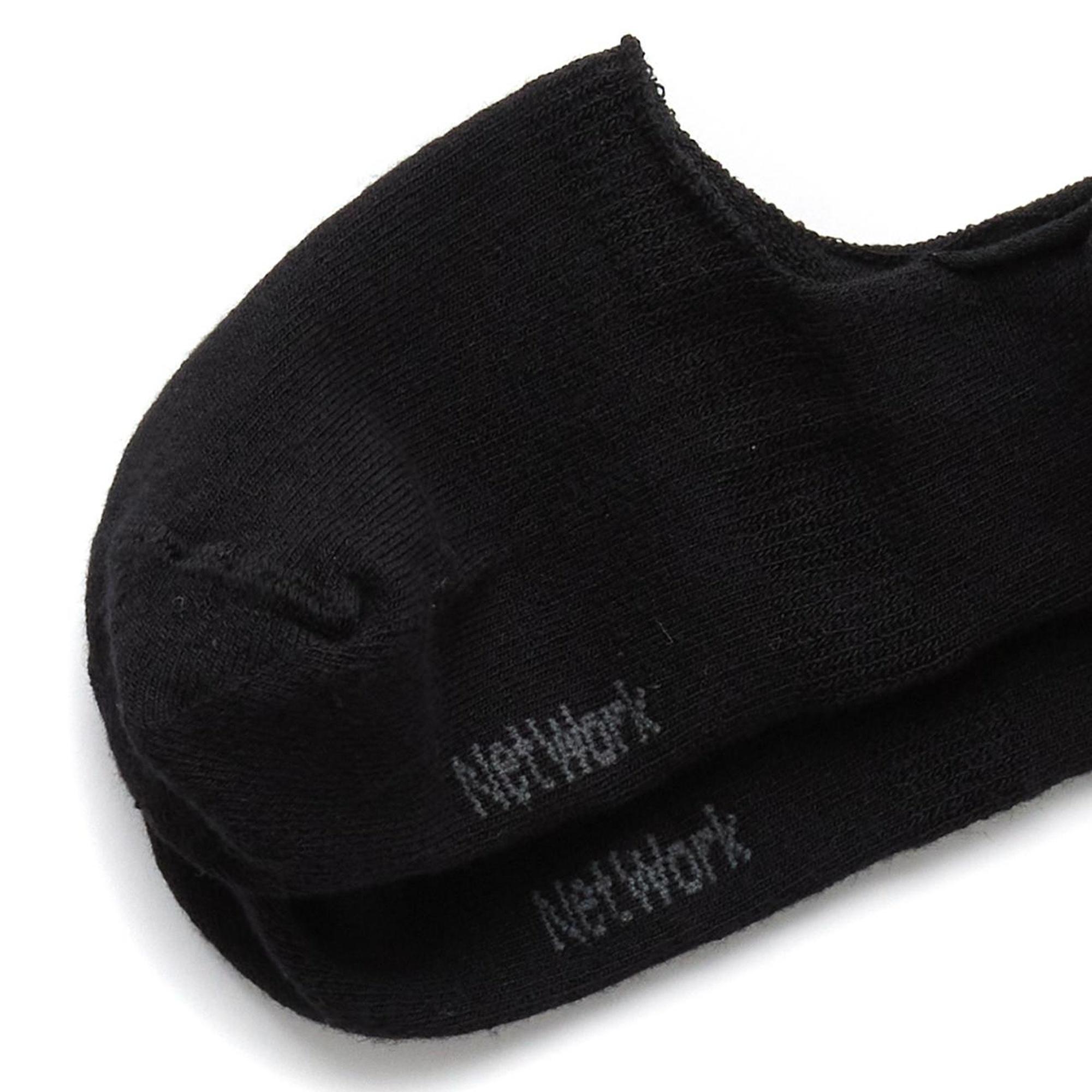 Network Kadın Siyah Antrasit 2li Bambu Çorap Seti