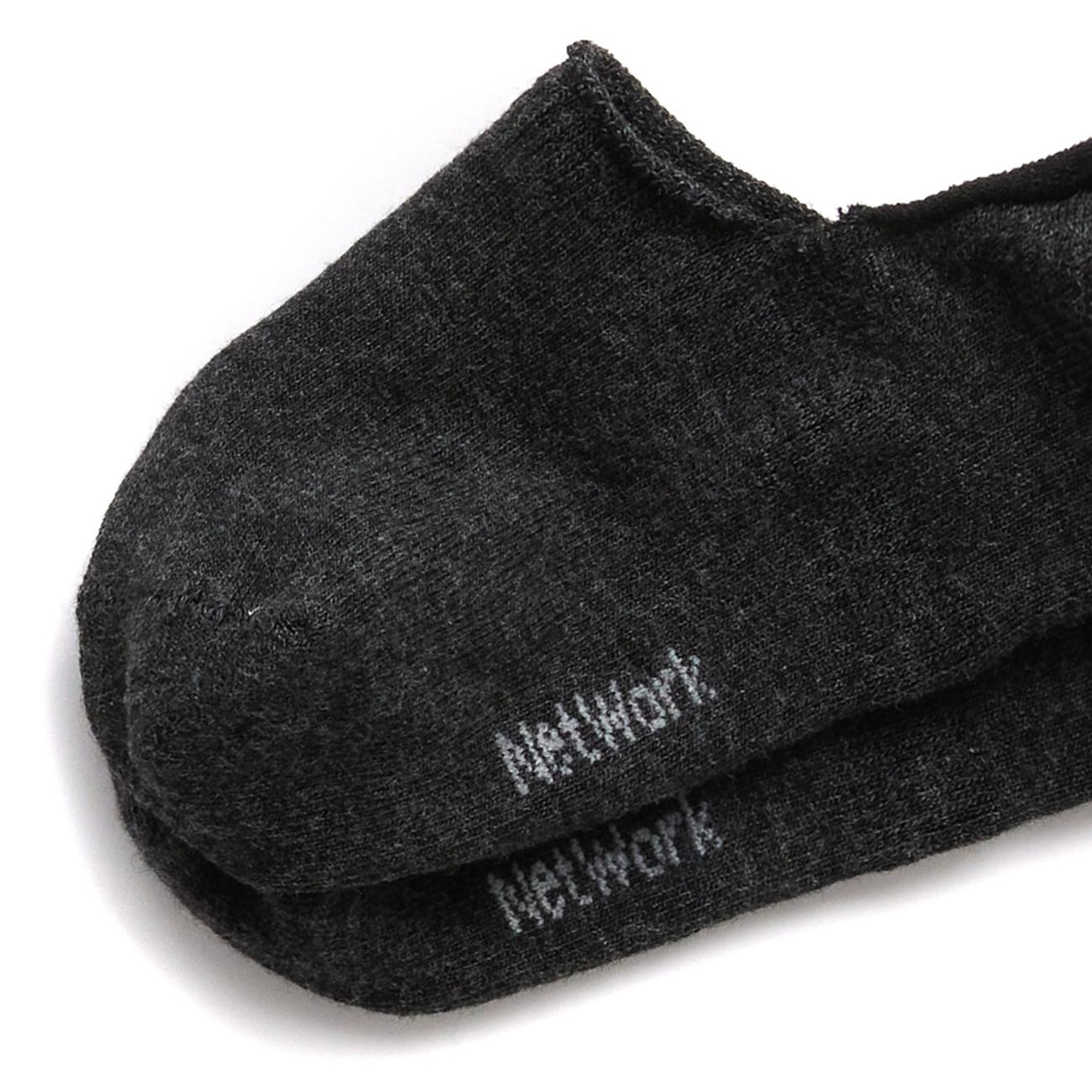 Network Kadın Siyah Antrasit 2li Bambu Çorap Seti
