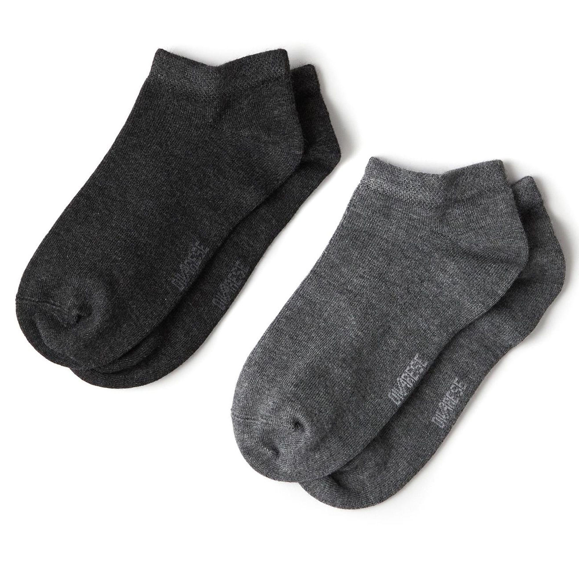 Divarese Kadın Antrasit Beyaz 2li Bambu Çorap Seti