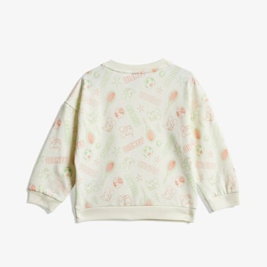  adidas Disney Mickey Mouse Çocuk Beyaz Eşofman Takımı