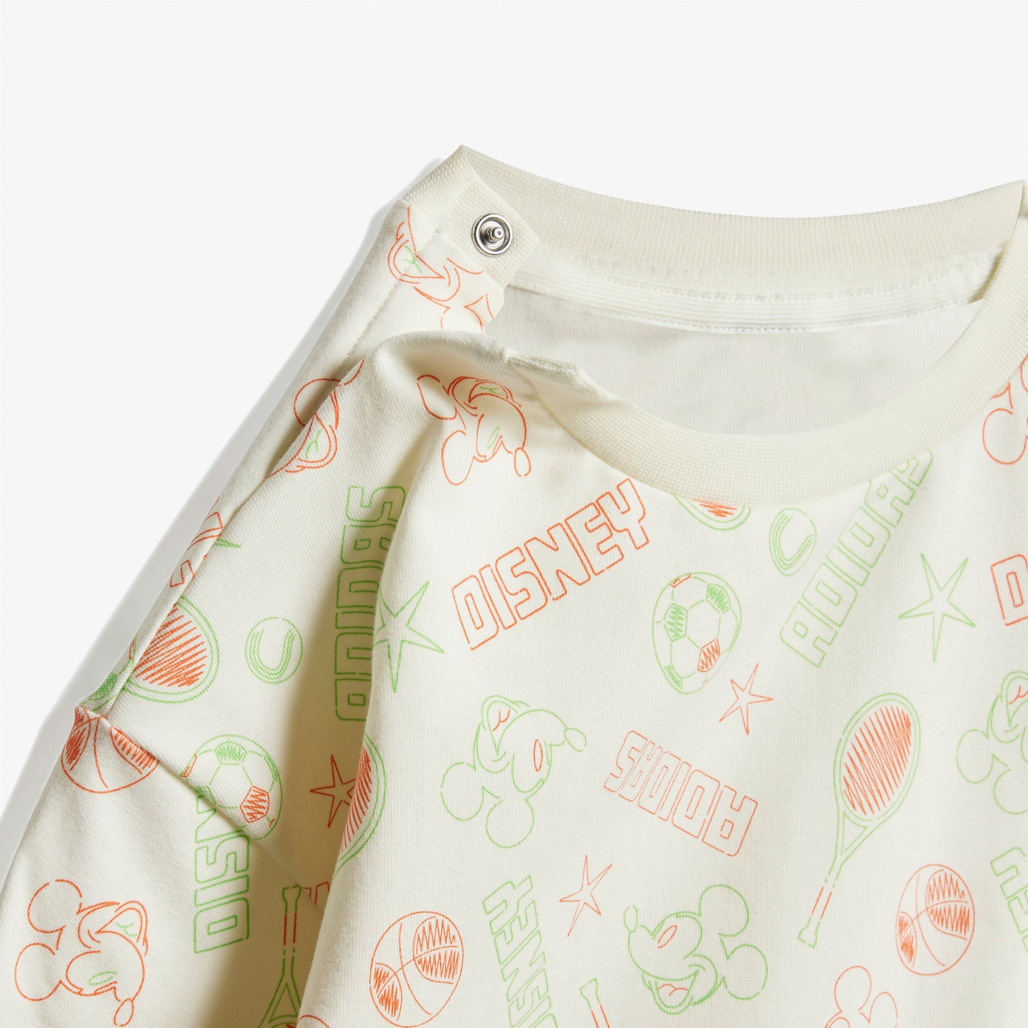 adidas Disney Mickey Mouse Çocuk Beyaz Eşofman Takımı