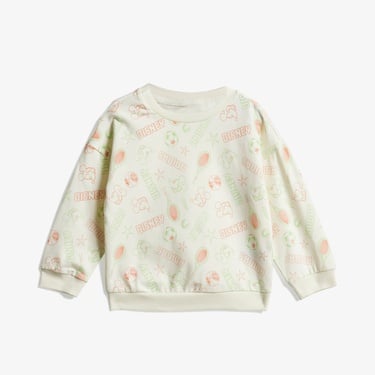  adidas Disney Mickey Mouse Çocuk Beyaz Eşofman Takımı