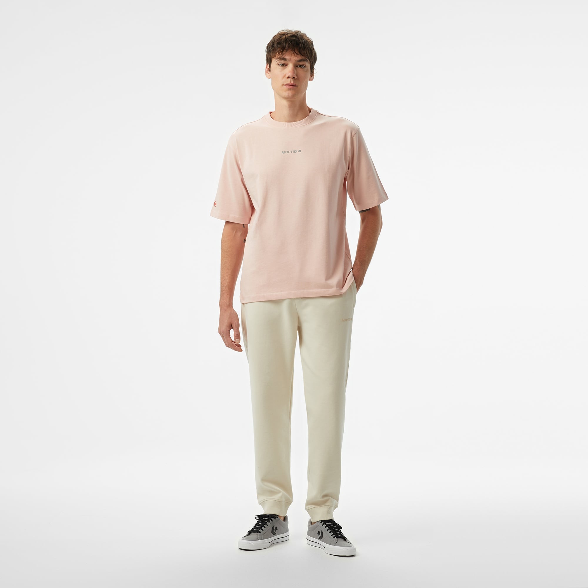 UNITED4 Comfort Erkek Beyaz Eşofman Altı