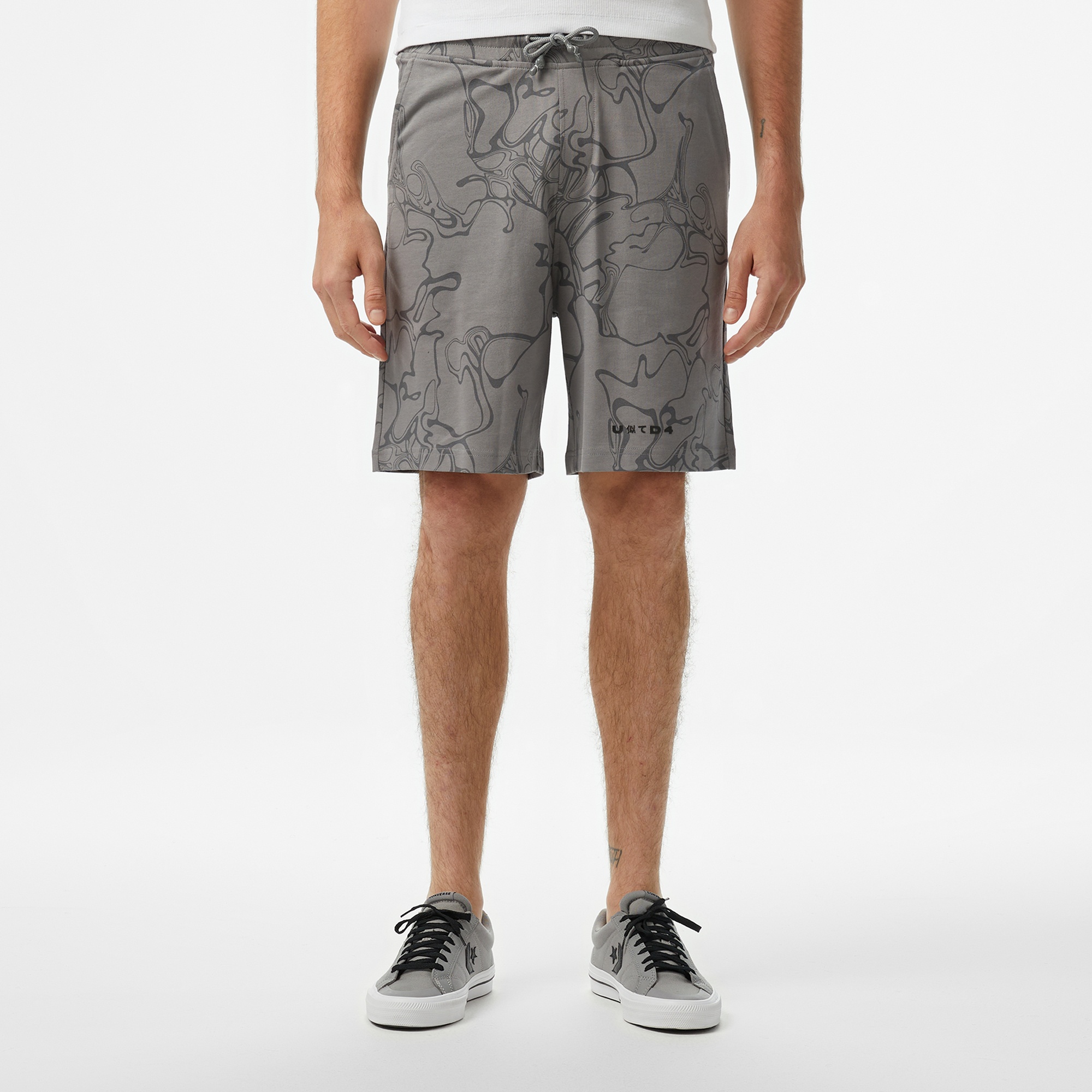 UNITED4 Erkek Gri Şort