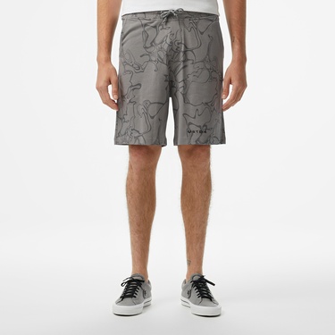  UNITED4 Erkek Gri Şort