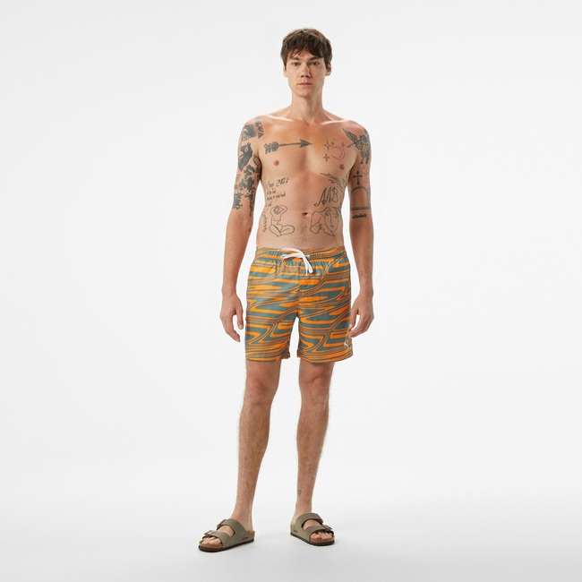  Puma Formstrip Mid Erkek Turuncu Şort