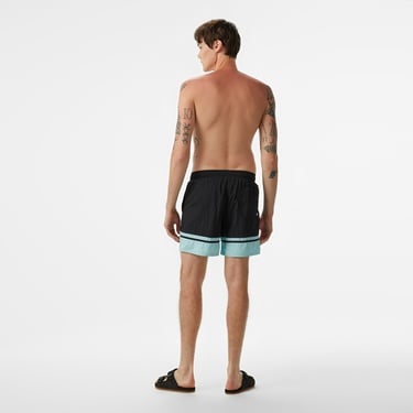  Puma Swim Men Colour Block Erkek Siyah Mayoşort