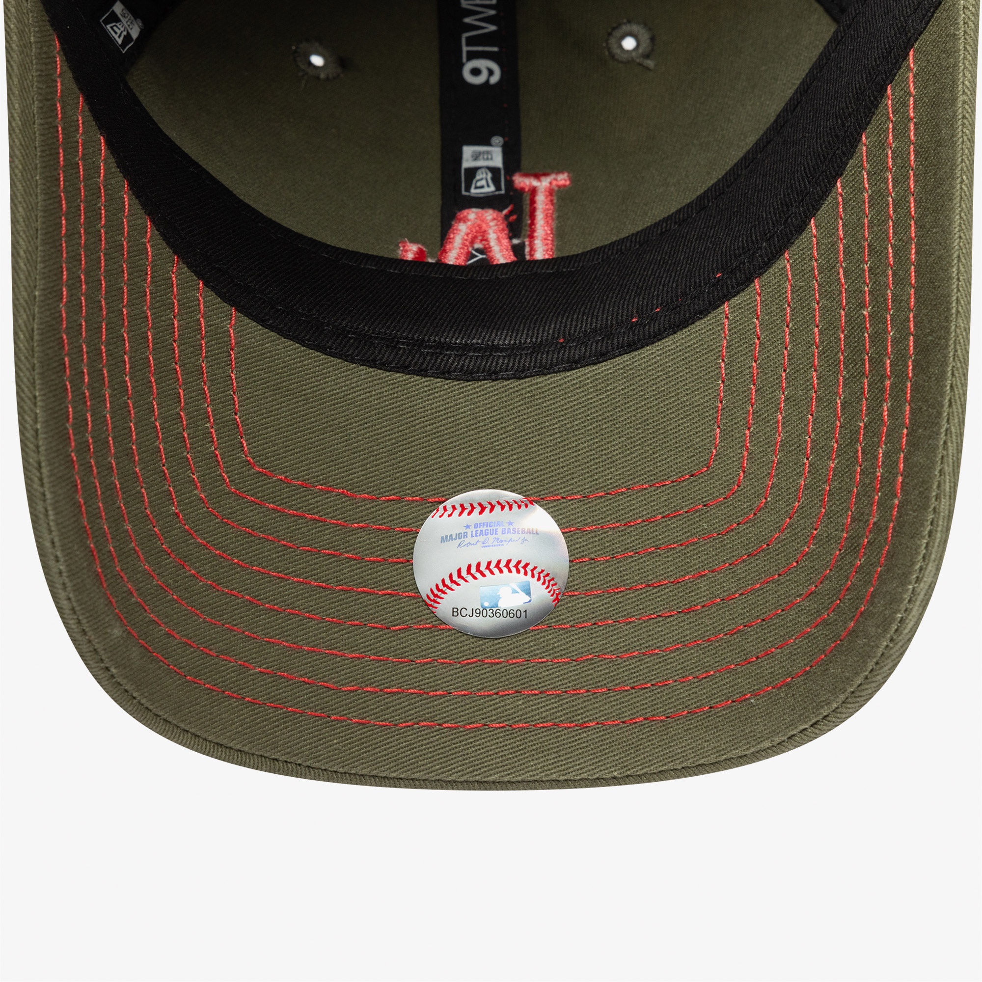 New Era Mlb Contrast Stitch LA Dodgers Kadın Yeşil Şapka