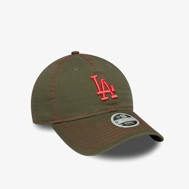  New Era Mlb Contrast Stitch LA Dodgers Kadın Yeşil Şapka