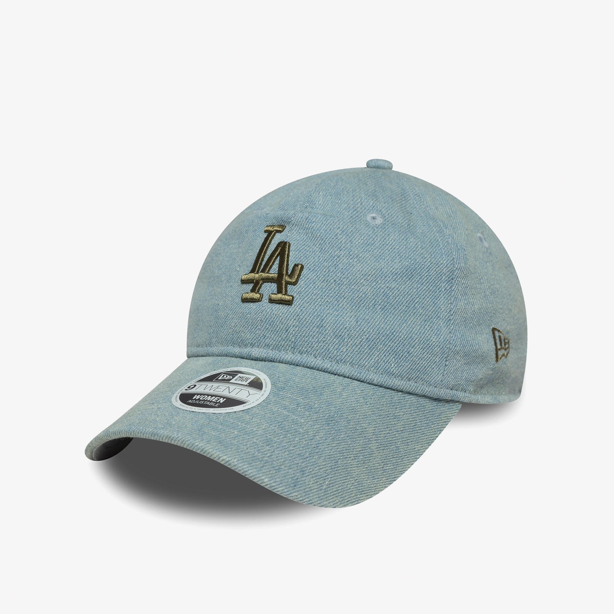 New Era 9Twenty Denim LA Dodgers Kadın Mavi Şapka