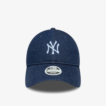  New Era Mlb Dye Denim New York Yankees Kadın Lacivert Şapka