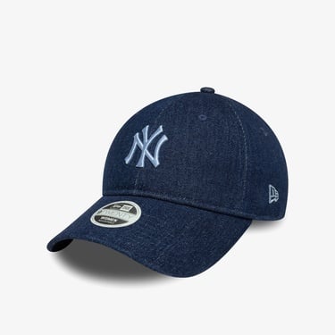  New Era Mlb Dye Denim New York Yankees Kadın Lacivert Şapka