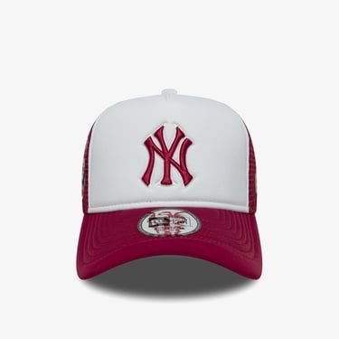  New Era Mlb World Series New York Yankees Unisex Beyaz/Kırmızı Şapka