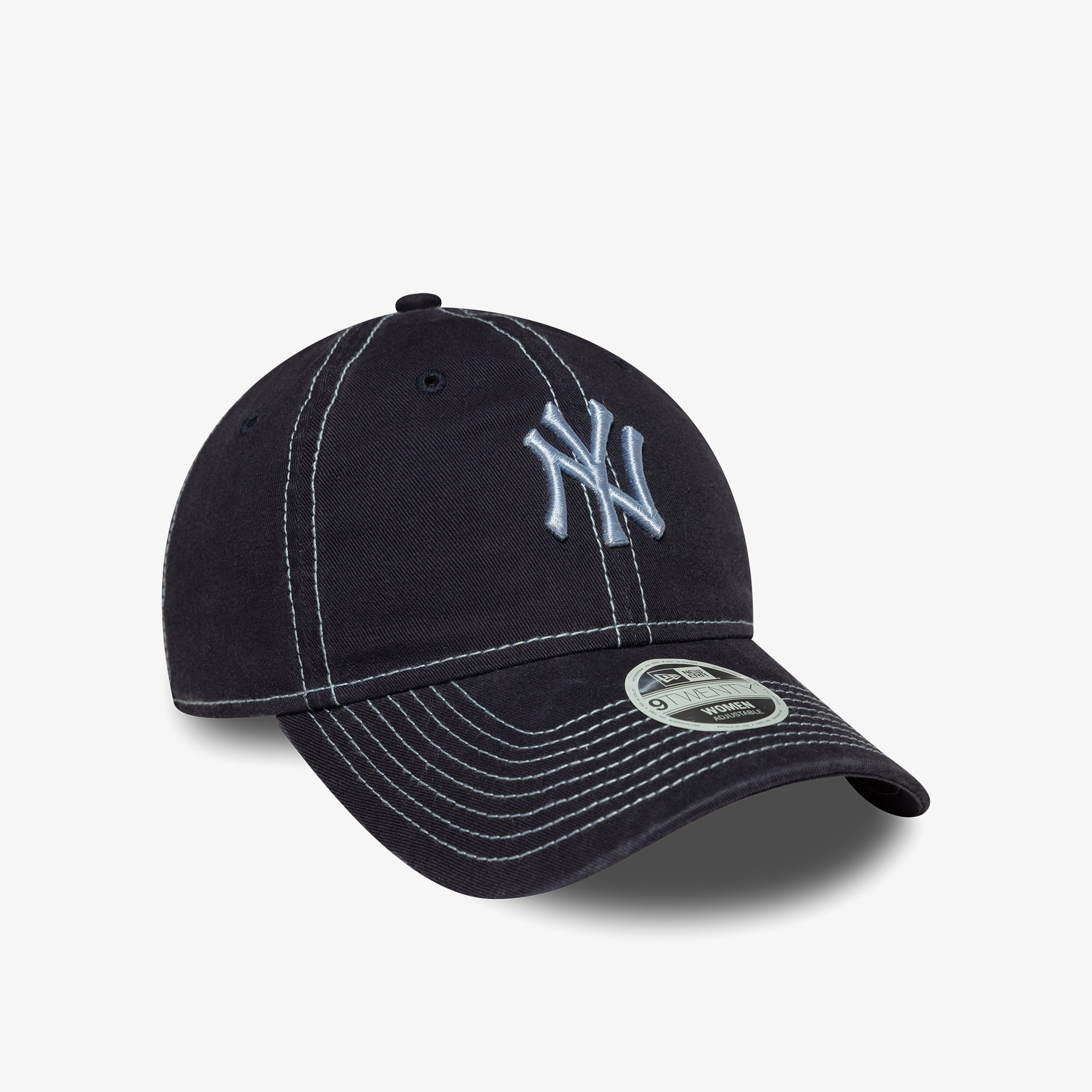 New Era Mlb Contrast Stitch LA Dodgers Kadın Lacivert Şapka