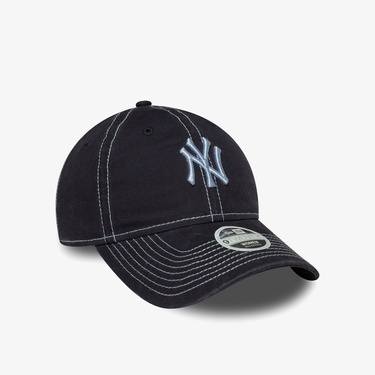  New Era Mlb Contrast Stitch LA Dodgers Kadın Lacivert Şapka