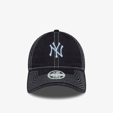  New Era Mlb Contrast Stitch LA Dodgers Kadın Lacivert Şapka