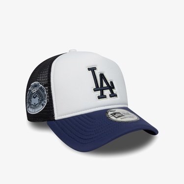  New Era Mlb World Series LA Dodgers Unisex Beyaz/Lacivert Şapka