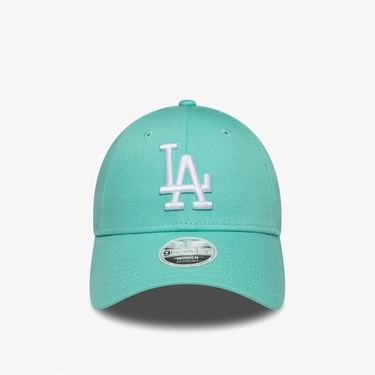  New Era MLB League Essentials LA Dodgers Kadın Yeşil Şapka