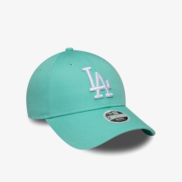  New Era MLB League Essentials LA Dodgers Kadın Yeşil Şapka