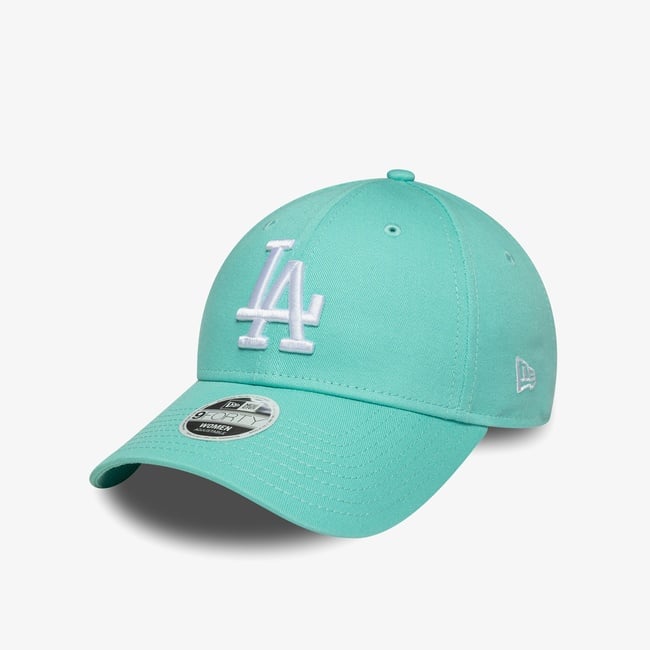  New Era MLB League Essentials LA Dodgers Kadın Yeşil Şapka