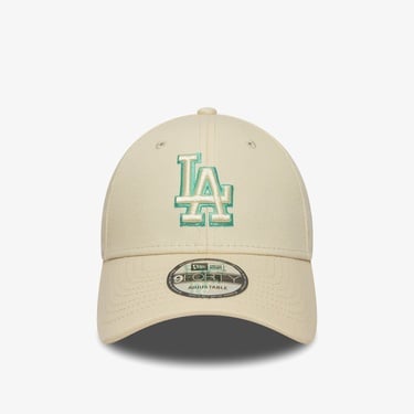  New Era Mlb Slide Patch LA Dodgers Unisex Krem Şapka