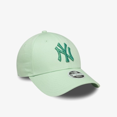  New Era Metallic 9Forty New York Yankees Kadın Yeşil Şapka