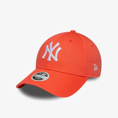  New Era MLB League Essentials New York Yankees Kadın Turuncu Şapka