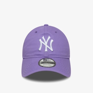  New Era MLB League Essentials New York Yankees  9Twenty Kadın Mor Şapka