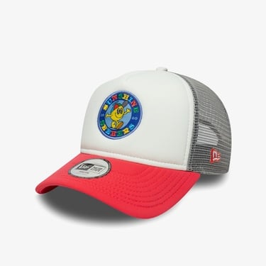  New Era Multi Patch Trucker Neyyan Çocuk Beyaz Şapka