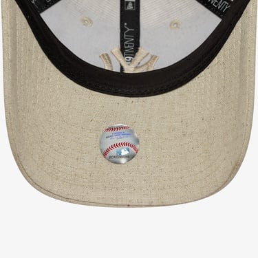  New Era MLB Linen New York Yankees Unisex Bej Şapka