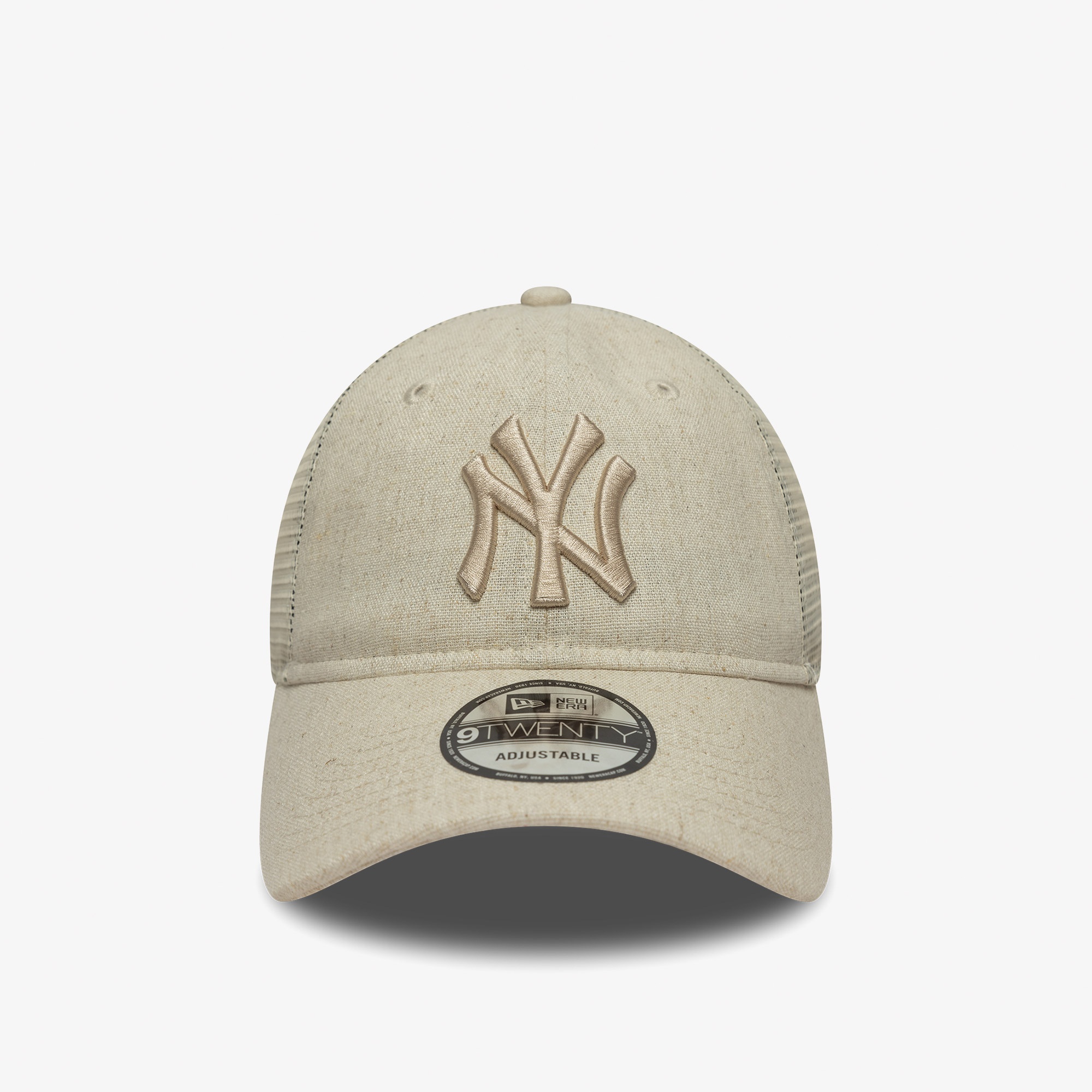 New Era MLB Linen New York Yankees Unisex Bej Şapka