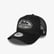 New Era Distressed Oval Patch 9Forty Unisex Siyah Şapka