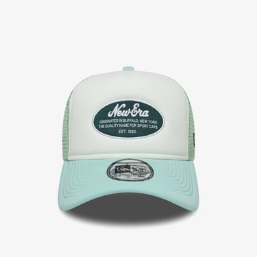  New Era Oval Foam Patch Kadın Yeşil Şapka