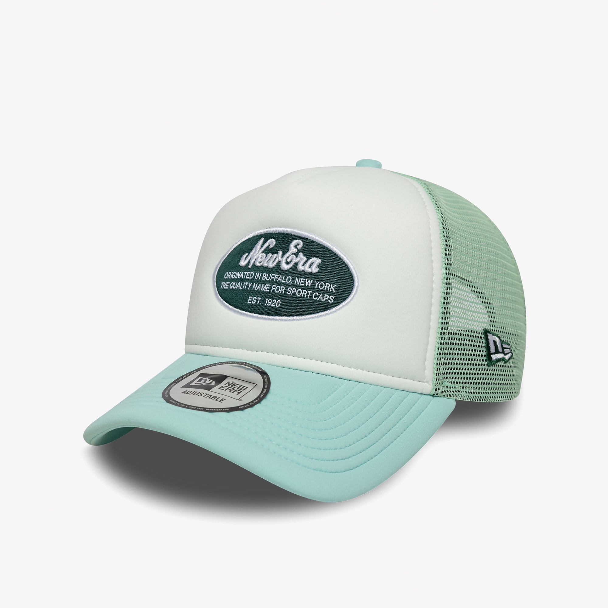  New Era Oval Foam Patch Kadın Yeşil Şapka