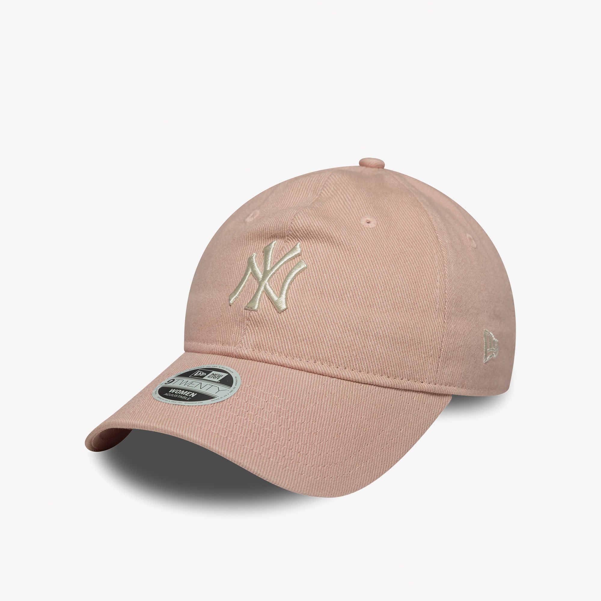 New Era Mlb Dye Denim New York Yankees Kadın Pembe Şapka