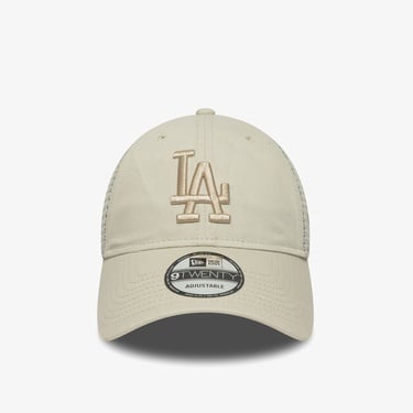  New Era Mlb Washed LA Dodgers Unisex Bej Şapka