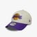 New Era Contrast Patch LA Lakers Unisex Krem/Mor Şapka