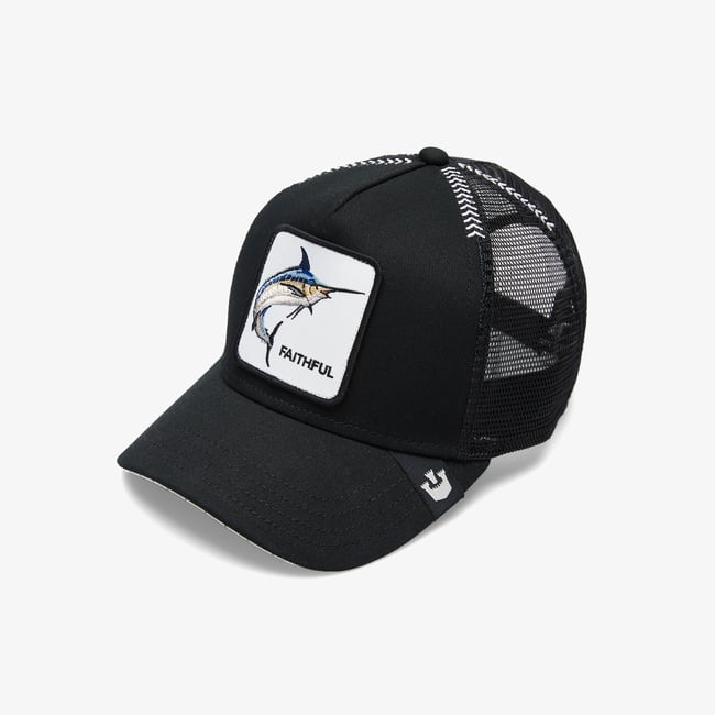  Goorin Bros The Faithful Fish Unisex Siyah Şapka