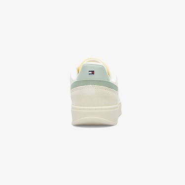  Tommy Hilfiger Heritage Muslin Kadın Beyaz Sneaker