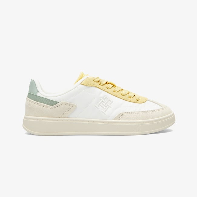  Tommy Hilfiger Heritage Muslin Kadın Beyaz Sneaker