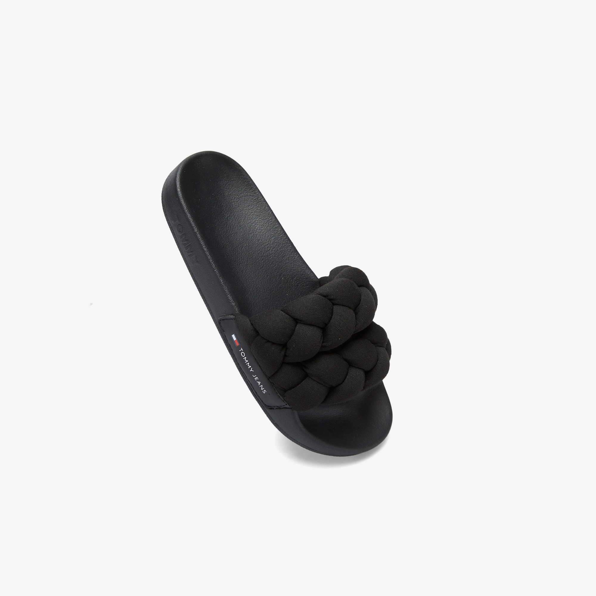 Tommy Hilfiger Braided Strap Kadın Siyah Terlik