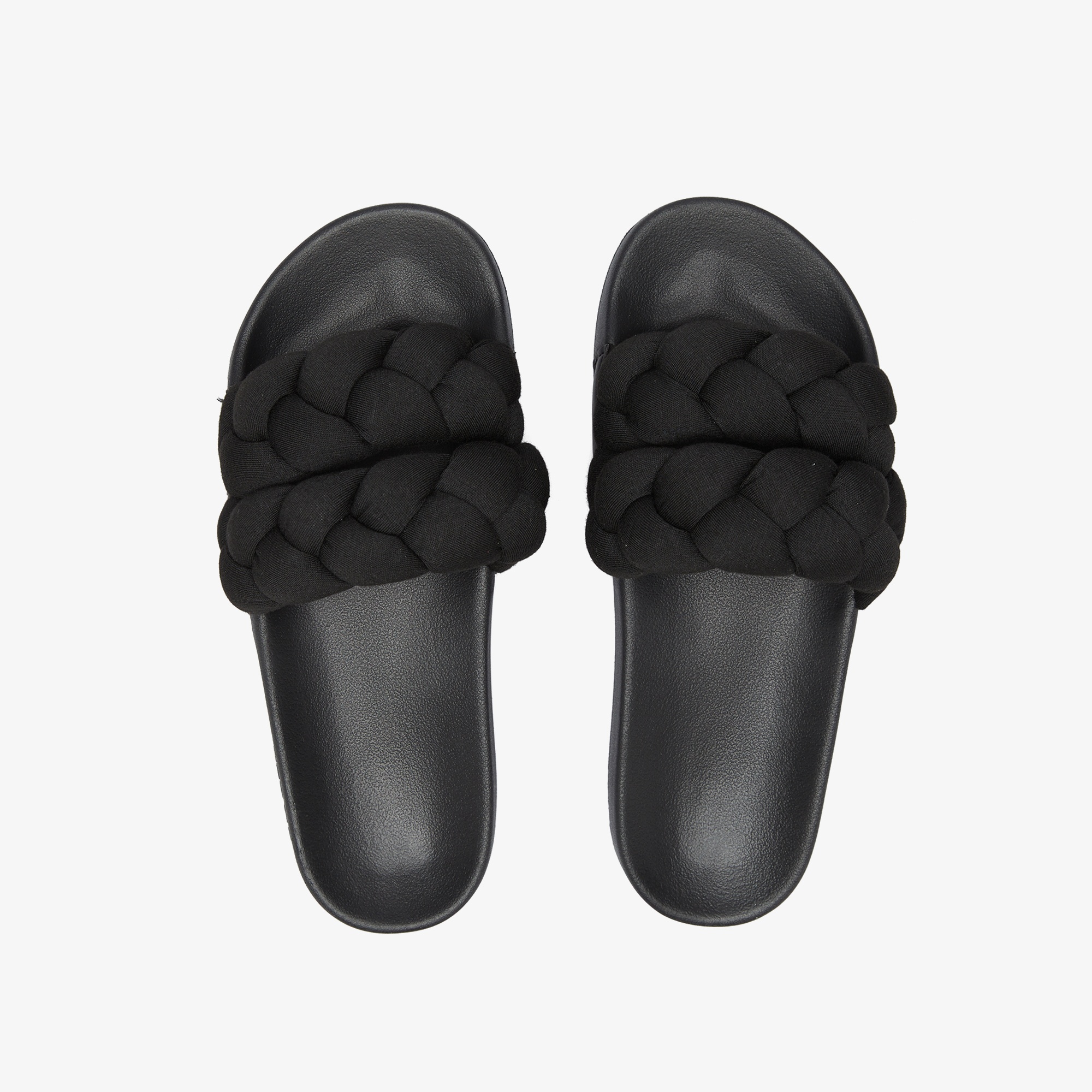 Tommy Hilfiger Braided Strap Kadın Siyah Terlik