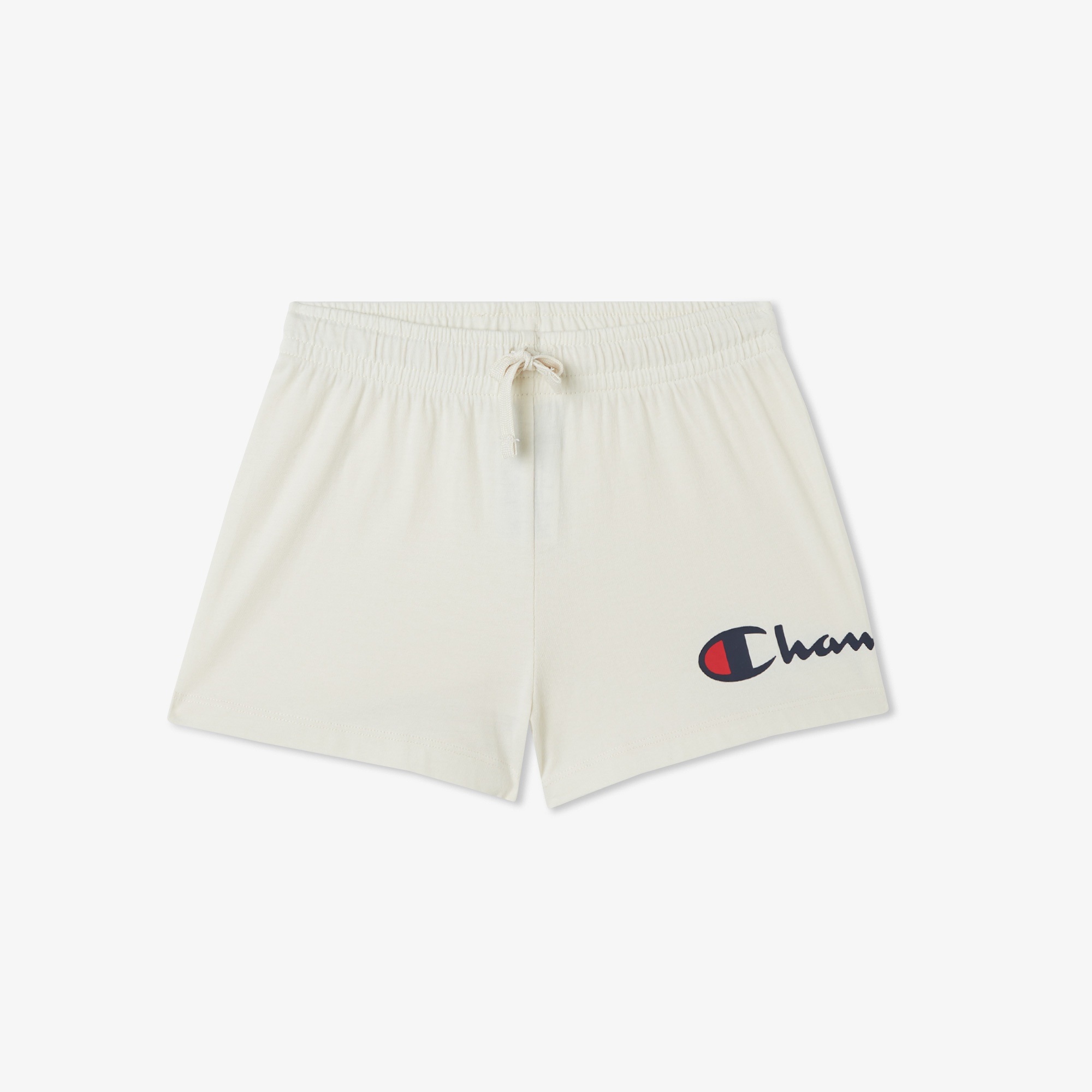 Champion Lightweight Cotton Çocuk Krem Şort