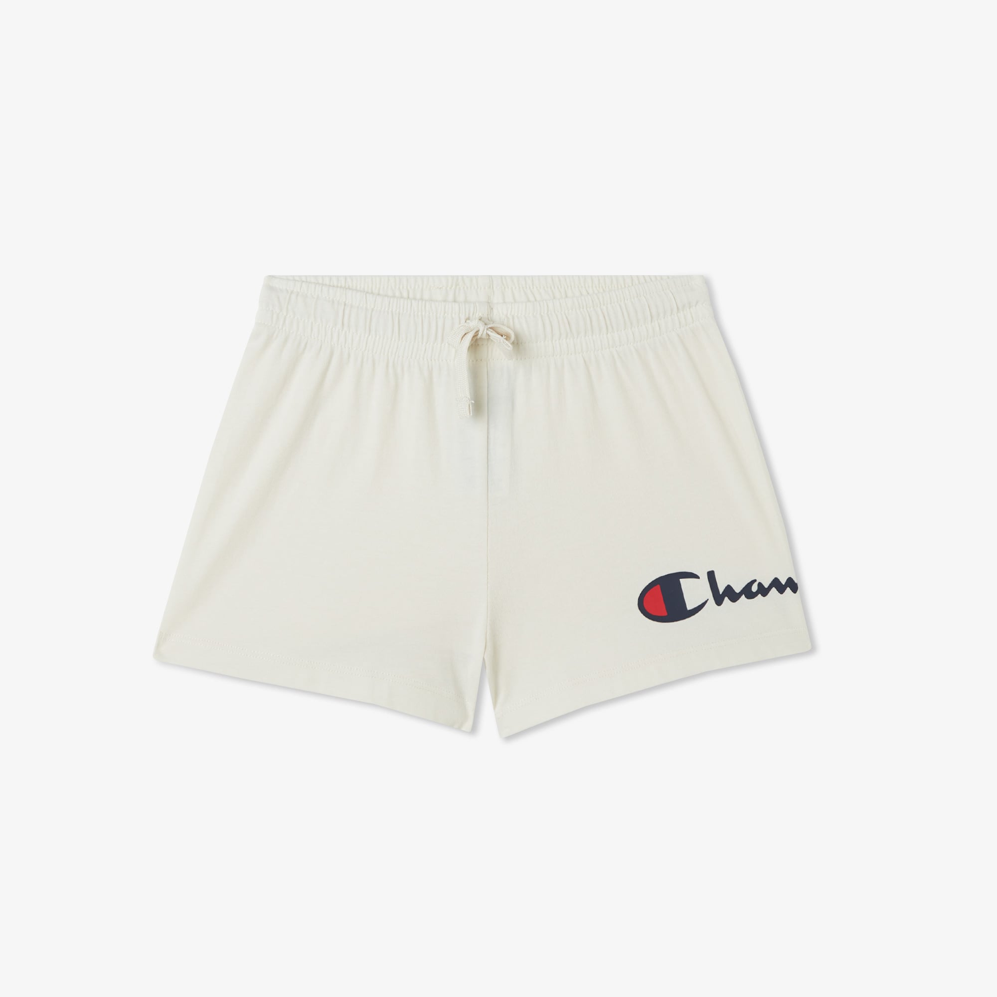  Champion Lightweight Cotton Çocuk Krem Şort