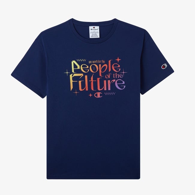  Champion Çocuk Lacivert T-Shirt