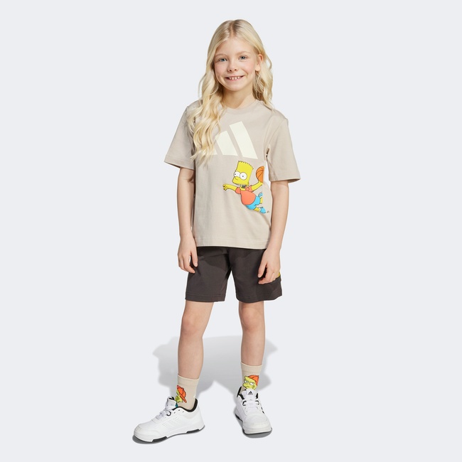 adidas The Simpsons Çocuk Gri Eşofman Takımı